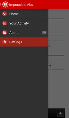 Impossible Abs android App screenshot 0
